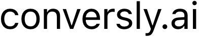 Conversly.ai logo